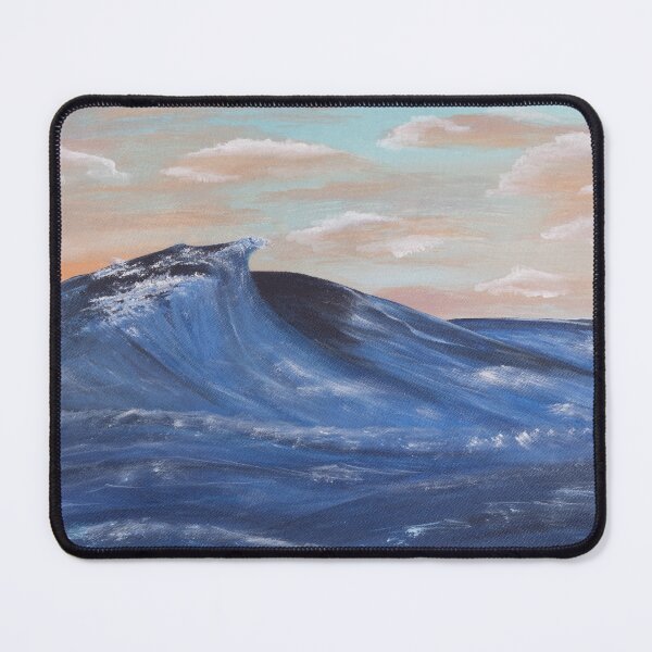 Item preview, Ocean Wave Beneath Sunset Sky designed and sold by ARTIFIED.BY.FRIENDSHIP.
