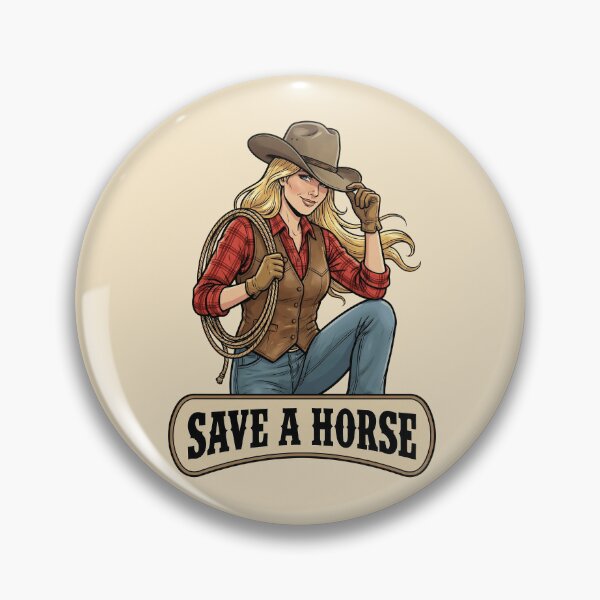 Item preview, Save a Horse designed and sold by Vintage Sass Society.