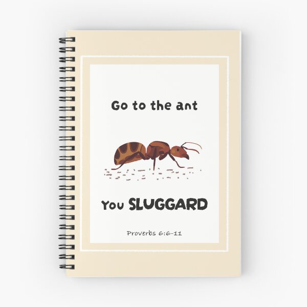 Item preview, "Go to the Ant" Bible verse (Single Ant) designed and sold by Can-See-Zee.