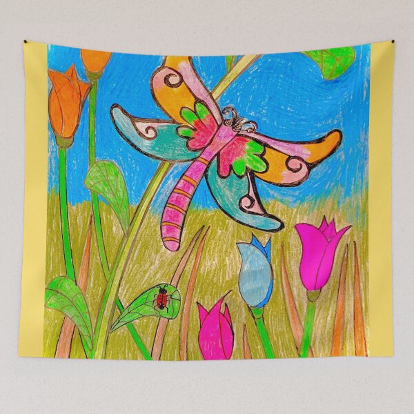 Item preview, Flight of the Dragonfly designed and sold by Haxson37art.