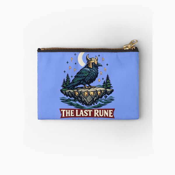 Item preview, The Last Rune – Viking Raven Wisdom designed and sold by Dogandesighn.