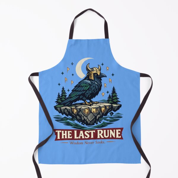 Item preview, The Last Rune – Viking Raven Wisdom designed and sold by Dogandesighn.