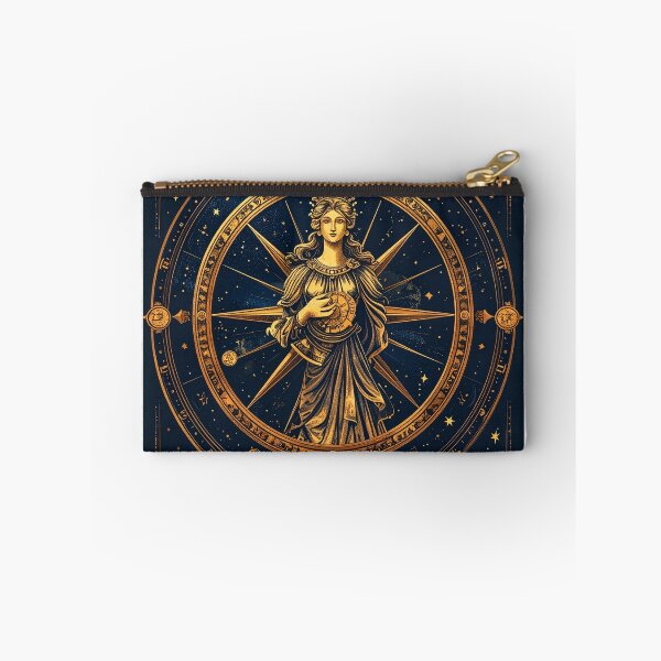 Item preview, Fortuna Wheel of Fortune Goddess Illustration designed and sold by MythicFortune .