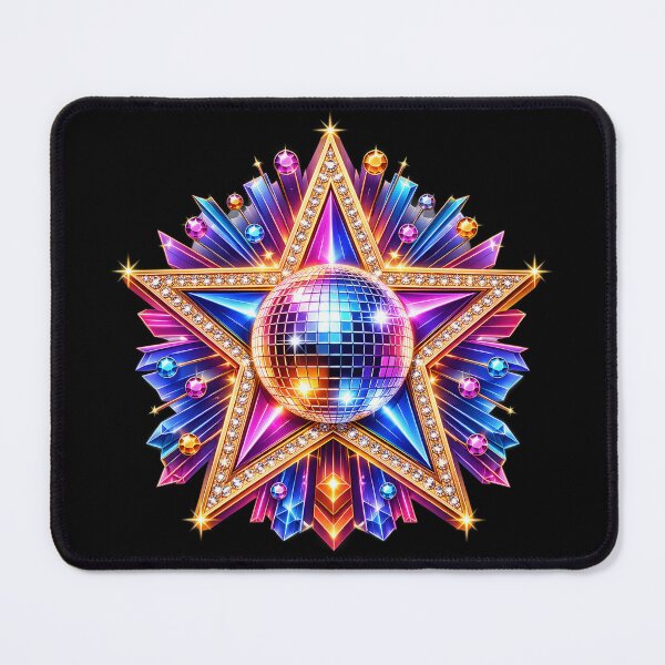 Item preview, Disco Starburst Glam designed and sold by syotos-ai.