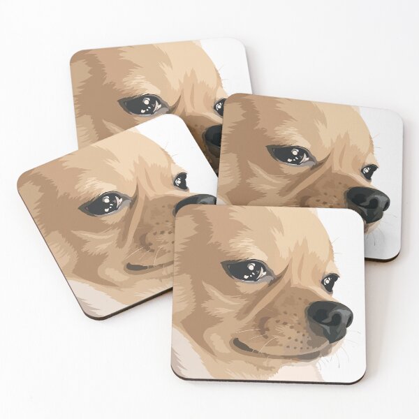 Item preview, Dog Crying Sad Dog Meme Illustration designed and sold by PrintondemArt.
