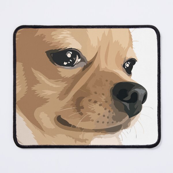 Item preview, Dog Crying Sad Dog Meme Illustration designed and sold by PrintondemArt.