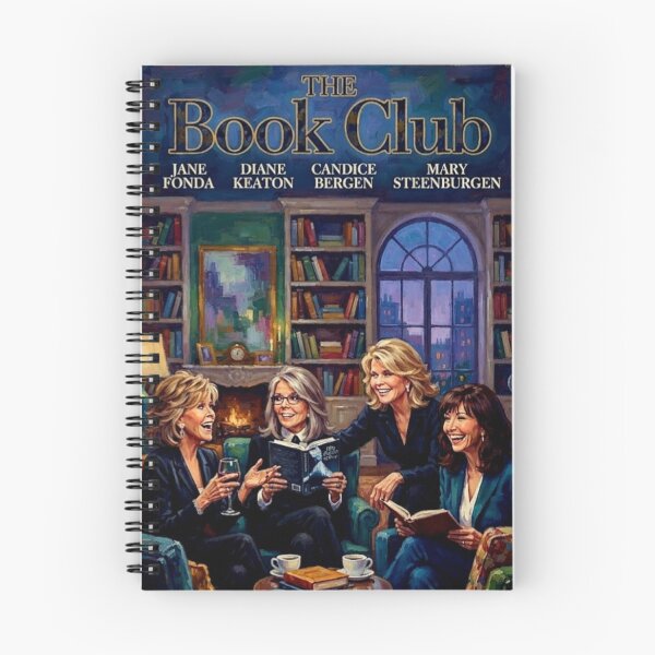 Item preview, The Book Club Retro Rom-Com Comedy Drama Tribute Art Poster designed and sold by Art's Diner.