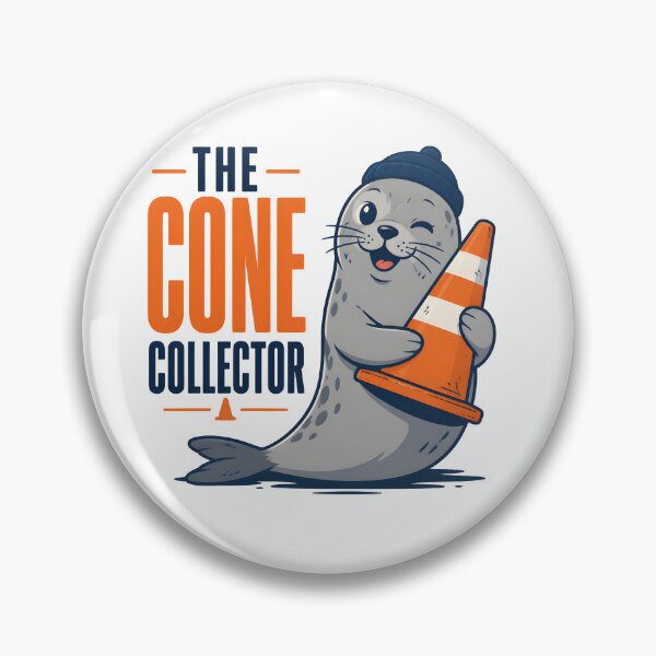Item preview, The Cone Collector Funny Seal designed and sold by VINTOR-.