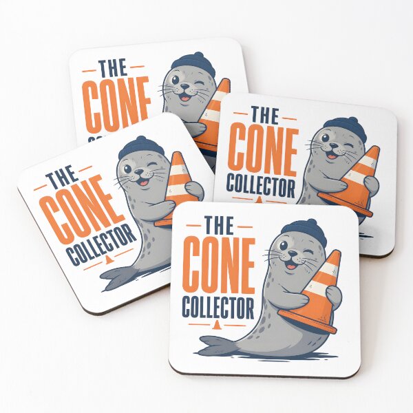 Item preview, The Cone Collector Funny Seal designed and sold by VINTOR-.