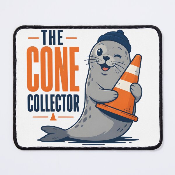 Item preview, The Cone Collector Funny Seal designed and sold by VINTOR-.