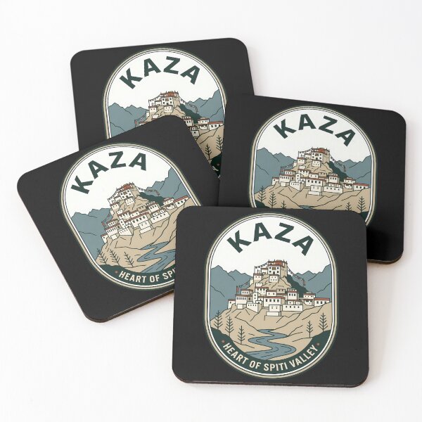 Item preview, Kaza Spiti Valley Vintage Travel Emblem designed and sold by k3rstman1.