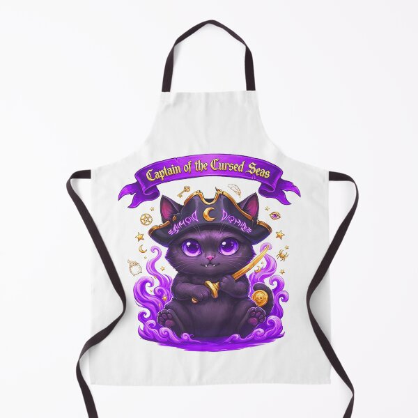 Item preview, Pirate Witch Black Cat Sticker | Cute Gothic Halloween Cat Design designed and sold by Mahilis.