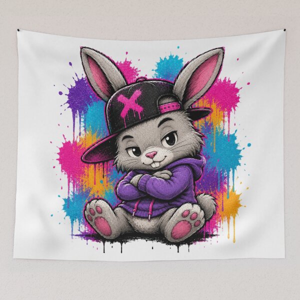 Item preview, Graffiti Bunny designed and sold by Thor-stone.