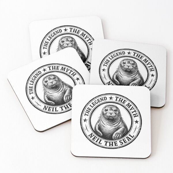 Item preview, Neil the Seal - Emotional Support Cone | Funny Tasmanian Seal designed and sold by Uglyandcute.