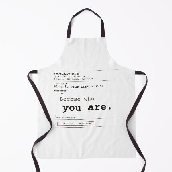 Item preview, Become who you are - Nietzsche designed and sold by Will-to-Power.
