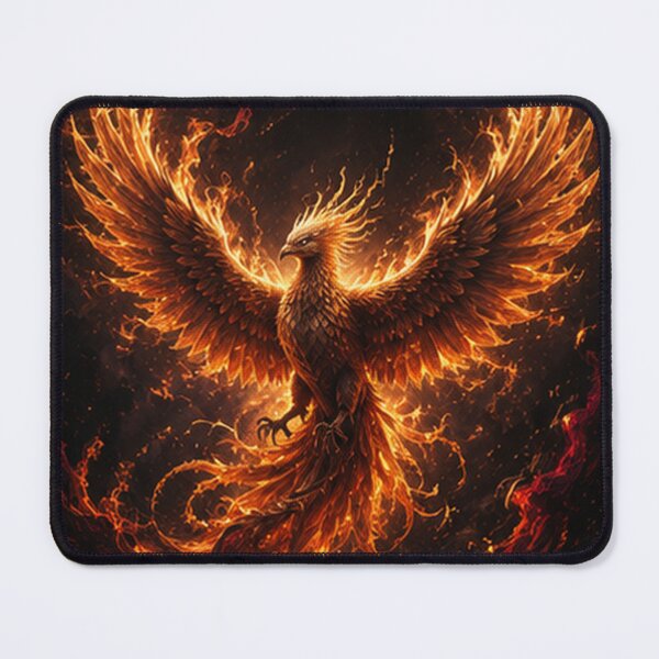 Item preview, Mythical Phoenix Rising from Ashes designed and sold by HollowOakPrints.