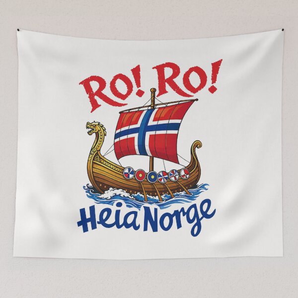 Item preview, Ro, Ro Heia Norge; Norway; Football;  designed and sold by StickerApe.