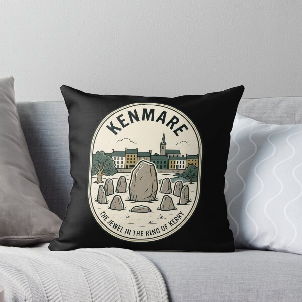Item preview, Kenmare Ireland Stone Circle Vintage Travel Emblem designed and sold by k3rstman1.
