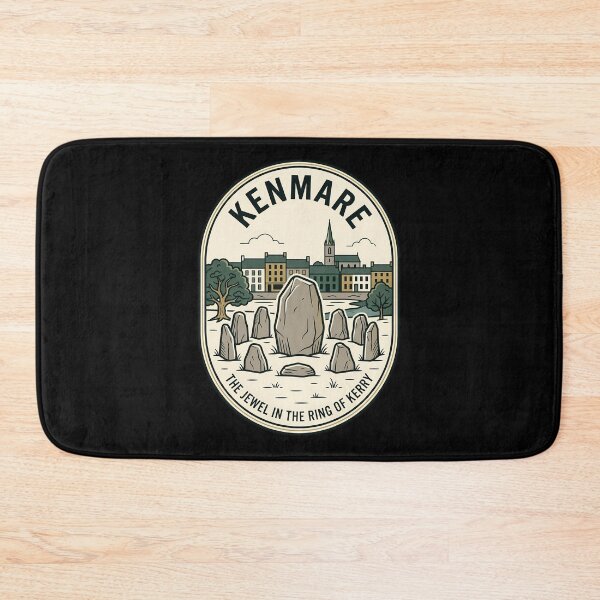 Item preview, Kenmare Ireland Stone Circle Vintage Travel Emblem designed and sold by k3rstman1.