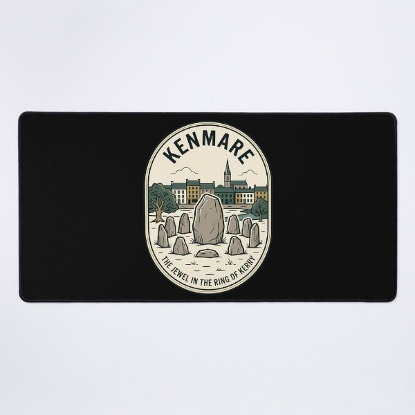 Item preview, Kenmare Ireland Stone Circle Vintage Travel Emblem designed and sold by k3rstman1.