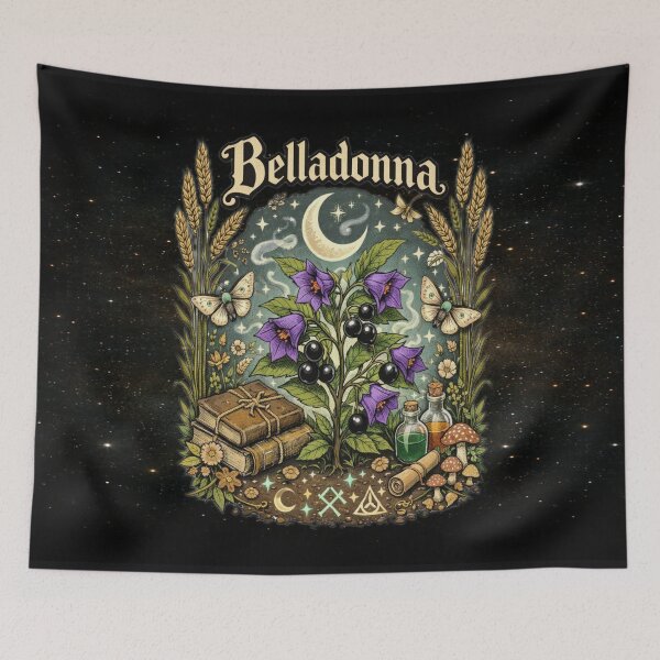 Item preview, Magical Belladonna • Witch’s Garden Alchemy Art designed and sold by MysticOzzy.