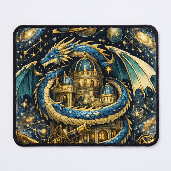 Item preview, Dragon of the Stars – Cosmic Fantasy Castle designed and sold by Dogandesighn.