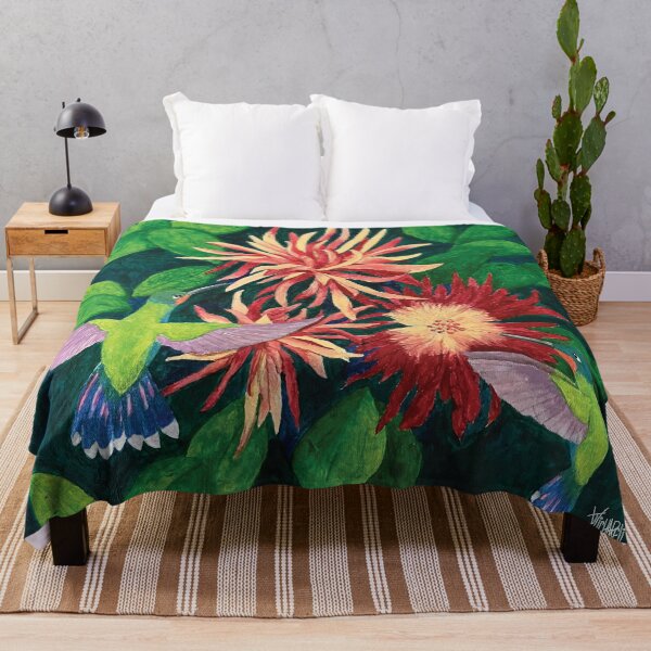 Item preview, GREEN CROWNED HUMMINGBIRDS designed and sold by Jesus Vichareli.