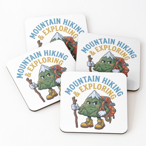 Item preview, Mountain Hiking & Exploring Mountain Character Outdoor Design designed and sold by Gabe1983.