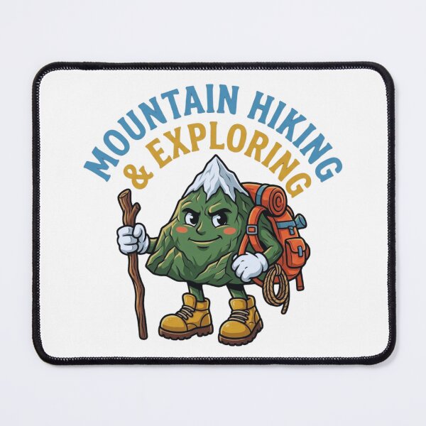 Item preview, Mountain Hiking & Exploring Mountain Character Outdoor Design designed and sold by Gabe1983.