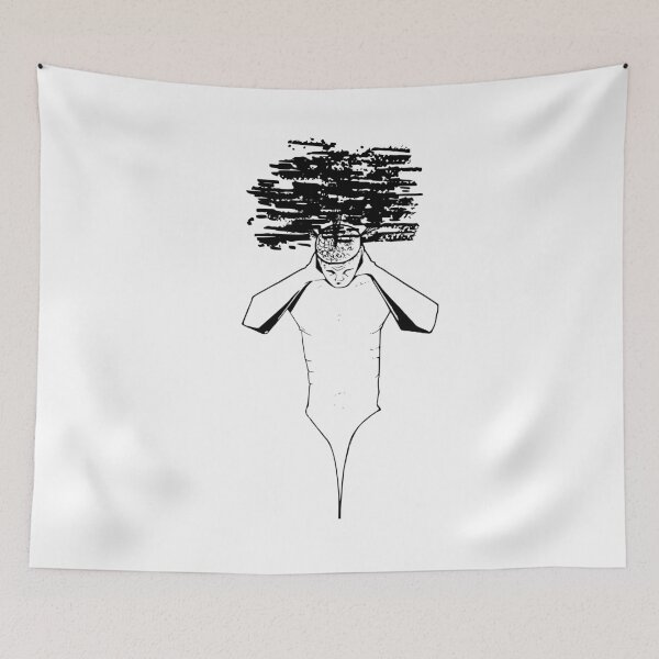 Item preview, The Heavy Mind: Surreal Psychological Ink Art designed and sold by BarnBurns.