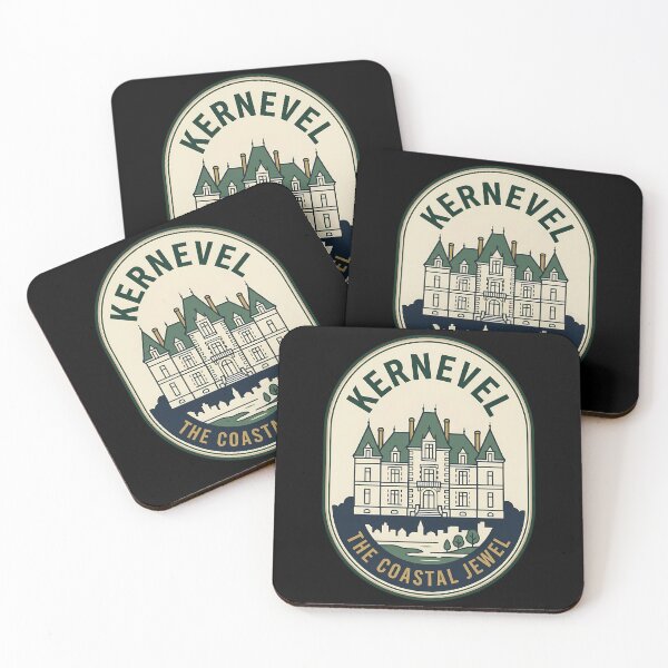 Artikelvorschau, Kernevel Chateau Vintage Reise Emblem Bretagne Frankreich entworfen und verkauft von k3rstman1.