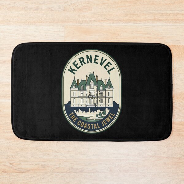 Item preview, Kernevel Chateau Vintage Travel Emblem Brittany France designed and sold by k3rstman1.