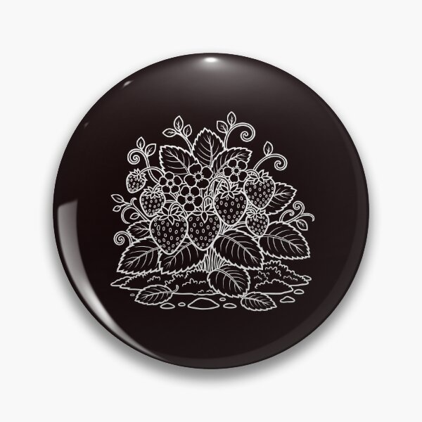 Item preview, Strawberry Plant Botanical Line Art Illustration designed and sold by ArtPer-design.