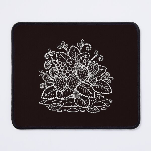 Item preview, Strawberry Plant Botanical Line Art Illustration designed and sold by ArtPer-design.