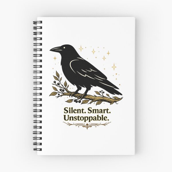 Item preview, Crow Raven Minimalist T-Shirt | designed and sold by Saeed  Ahmad.