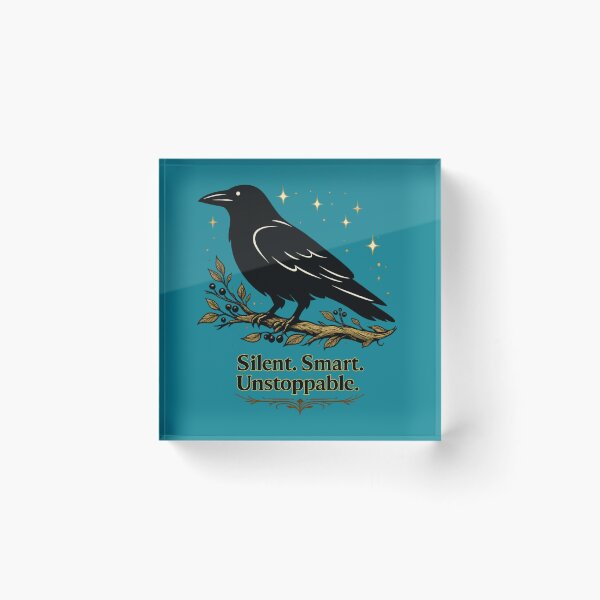 Item preview, Crow Raven Minimalist T-Shirt | designed and sold by Saeed  Ahmad.
