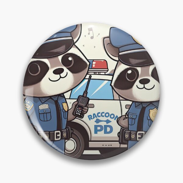 Item preview, Raccoon Police designed and sold by Art School Dropout.
