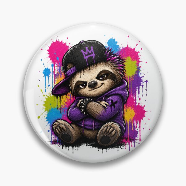 Item preview, Graffiti Sloth designed and sold by Thor-stone.