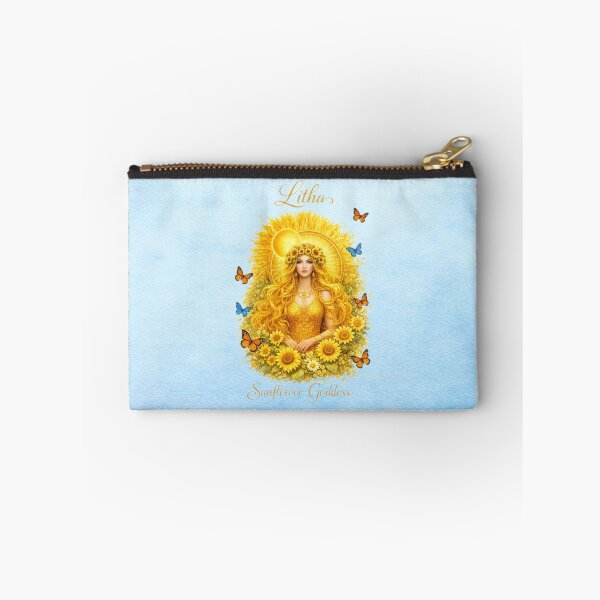 Item preview, Litha Sunflower Goddess – Radiant Spirit of Midsummer designed and sold by MysticOzzy.