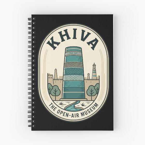 Item preview, Khiva Uzbekistan Kalta Minor Vintage Travel Emblem designed and sold by k3rstman1.