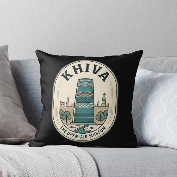 Item preview, Khiva Uzbekistan Kalta Minor Vintage Travel Emblem designed and sold by k3rstman1.