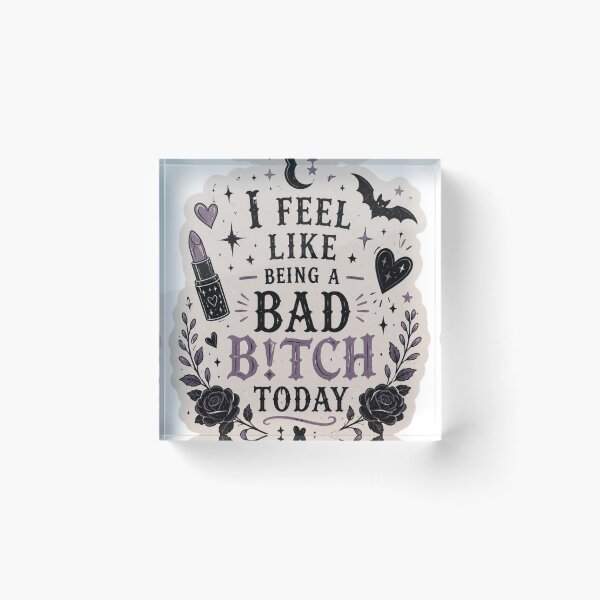 Item preview, Bad B!tch designed and sold by The Creepy Kooky Coven.