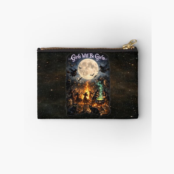Item preview, Girls Will Be Girls – Witches of the Fiery Moon designed and sold by MysticOzzy.