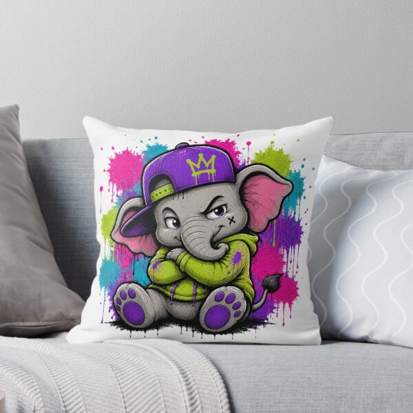 Item preview, Graffiti Elephant designed and sold by Thor-stone.
