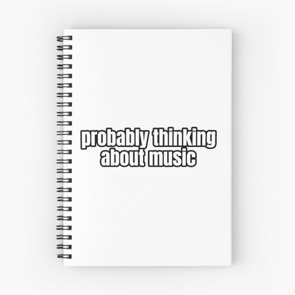 Item preview, Probably Thinking About Music designed and sold by Studio Sonder.