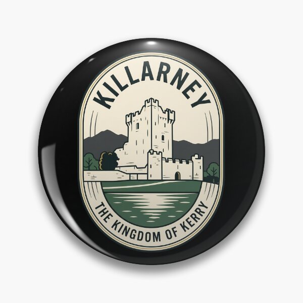 Item preview, Killarney Ross Castle Vintage Travel Emblem Kerry Ireland designed and sold by k3rstman1.