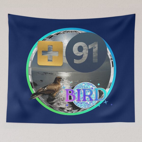 Item preview, +91BIRD BB Logo: Morito Sea Turtle Sun Gold Edition designed and sold by Plus91BIRD.