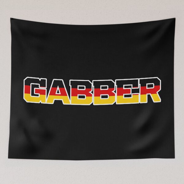 Item preview, German Flag Gabber Hardcore Techno Rave designed and sold by SPAZE-Typo.