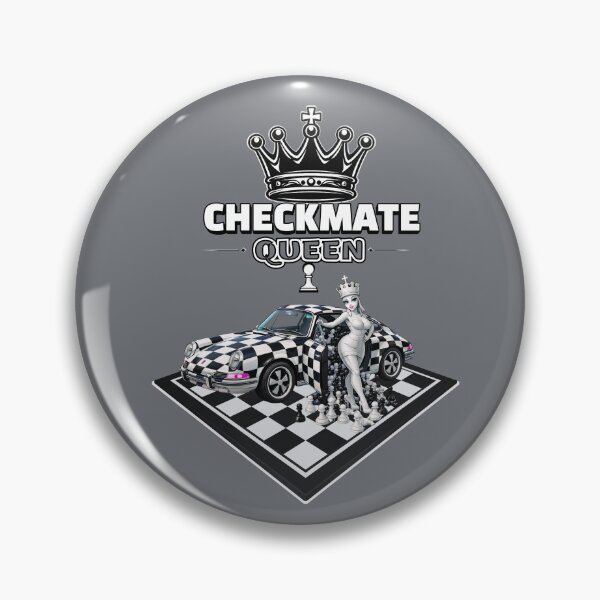 Artikelvorschau, Checkmate Queen – Luxus-Schach-Streetwear entworfen und verkauft von Aimetoi.
