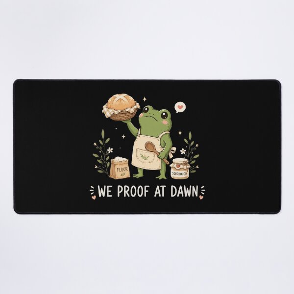 Item preview,  We Proof At Dawn Sourdough, Funny Frog Meme Bread Baking, Sourdough Starter Baking Lover, Gift for Baker designed and sold by Sprinkle12345.
